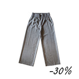 40 Pantalone palazzo in lana -  Bocciolo S07 Donna