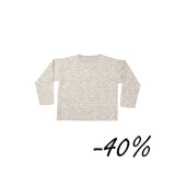 42 Maglia spalla scesa in cotone bouclè - Tenerezza S07 Donna