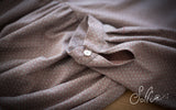 15 Abito midi in cotone garzato -  Romantico W18 Donna
