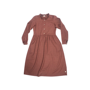 28 Abito lungo in lana jacquard -  Romantico W14 Donna