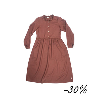 28 Abito lungo in lana jacquard -  Romantico W14 Donna