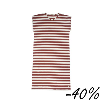 43 Abito lungo in jersey rigato -  Romantico S19 Donna