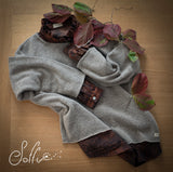 35 Maglia spalla scesa in misto-lana  - Tenerezza W05 Donna