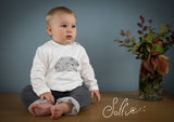 21 T-shirt dipinta a mano - Zefiro W21