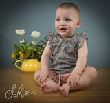 03 Camiciola in popeline stampa liberty - Brezza S16