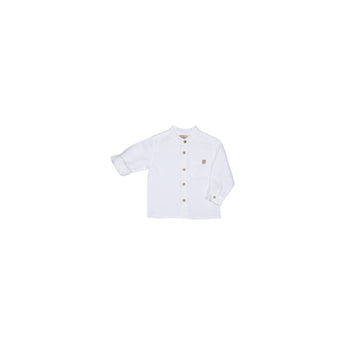13 Camicia manica lunga coreana in lino -  Respiro S14-B