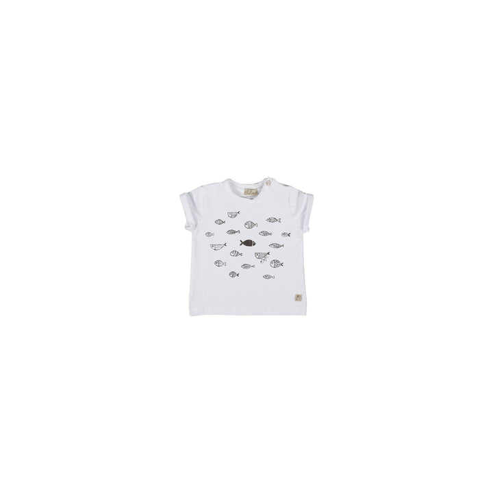 11 T-shirt di cotone dipinta a mano  