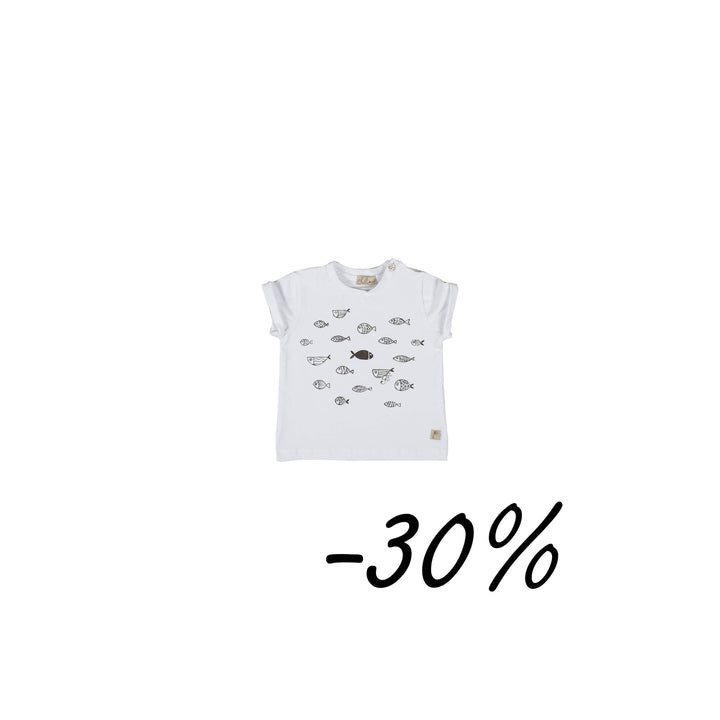 11 T-shirt di cotone dipinta a mano  