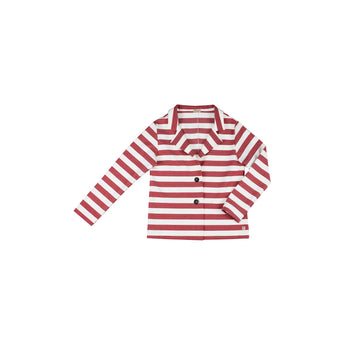28 Blazer in punto Milano rigato - Refolo S02 Donna