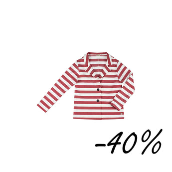 28 Blazer in punto Milano rigato - Refolo S02 Donna