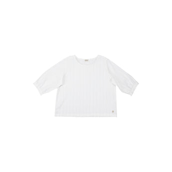 29 Camiciola manica 3/4 in cotone sangallo  - Corolla S20 Donna