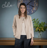 29 T-shirt scatoletta dipinta a mano - Petalo S03 Donna