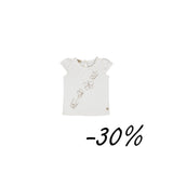 05 T-shirt dipinta a mano "farfalle" -  Carezza S09