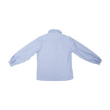 21 Camicia manica lunga in cotone con rouche  - Corolla S21 Donna