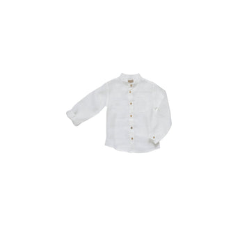15 Camicia manica lunga coreana lino - Respiro S14