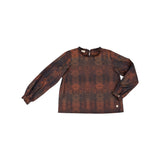 33 Blusa manica lunga in jacquard di cotone  - Corolla W18 Donna