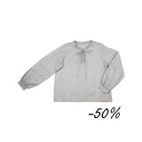 38 Camiciola manica lunga in cotone stampato  - Corolla S15 Donna