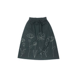36 Gonna lunga arricciata dipinta a mano - Mistral S11 Donna