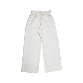 33 Pantalone palazzo in cotone-lino-seta -  Bocciolo S07 Donna