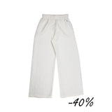 35 Pantalone palazzo in cotone-lino-seta -  Bocciolo S07 Donna