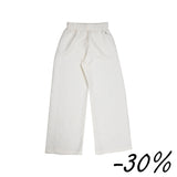 33 Pantalone palazzo in cotone-lino-seta -  Bocciolo S07 Donna