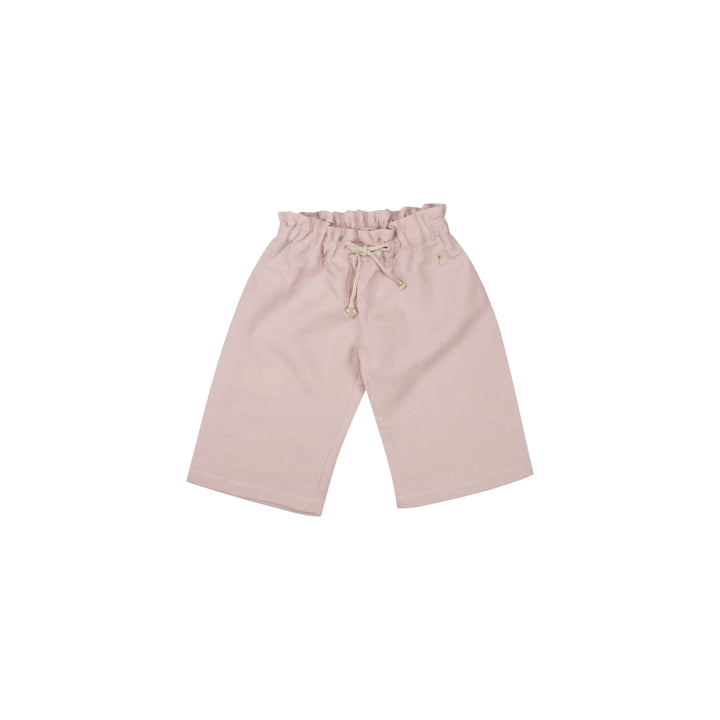 06 Cropped pants in lino-viscosa -  Levante S19