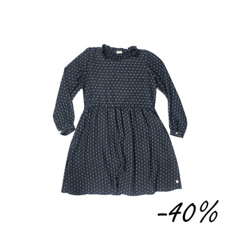 42 Abito corto in lana-viscosa -  Romantico W18 Donna