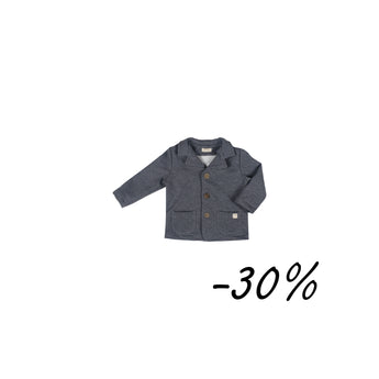 20 Blazer in morbida felpa di cotone -  Scirocco W06