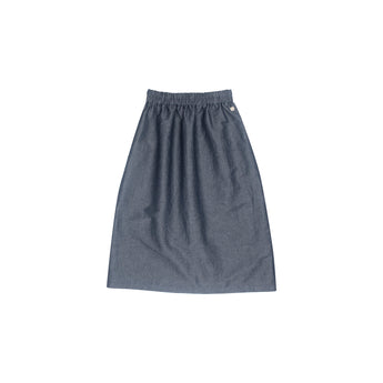 25 Gonna lunga arricciata in denim - Mistral S11 Donna