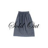 25 Gonna lunga arricciata in denim - Mistral S11 Donna