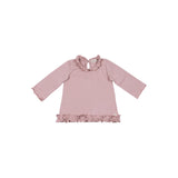 08 T-shirt manica lunga con rouches -  Carezza W20