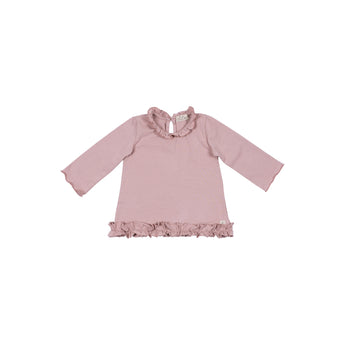 08 T-shirt manica lunga con rouches -  Carezza W20