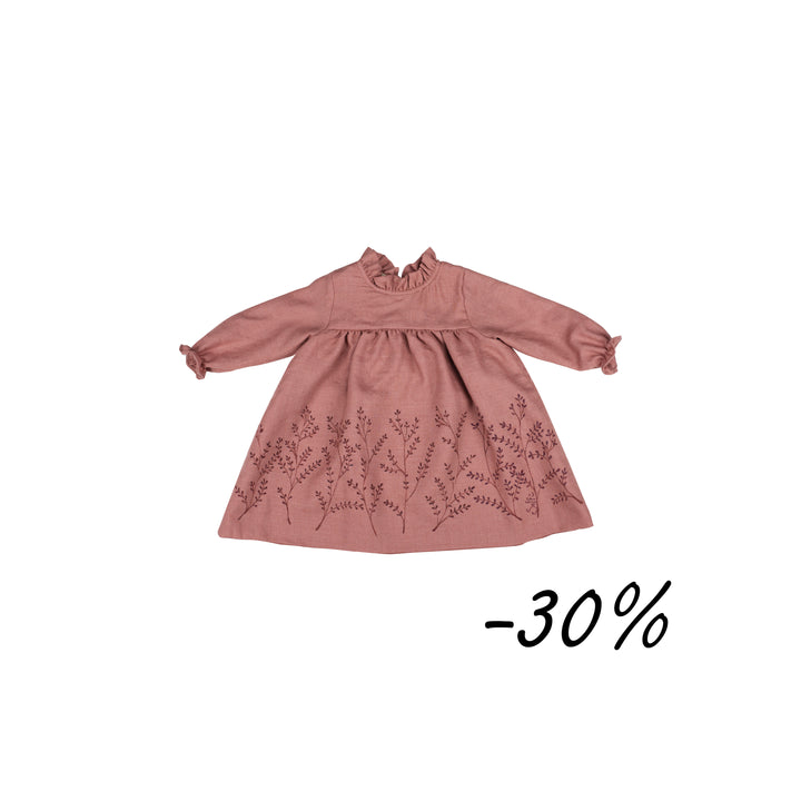 01 Abitino in lana-seta dipinto a mano - Aria W51