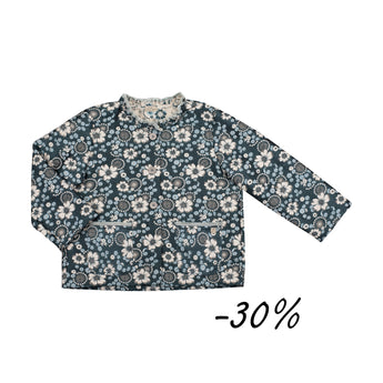 47 Giacchina morbida in jacquard floreale  - Maestrale S20 Donna
