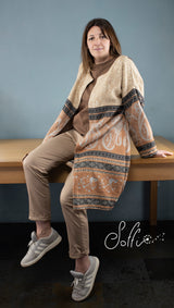 41 Soprabito morbido jacquard  - Maestrale S22 Donna