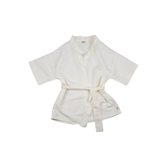 31 Kimono in cotone-lino-seta -  Maestrale S18 Donna