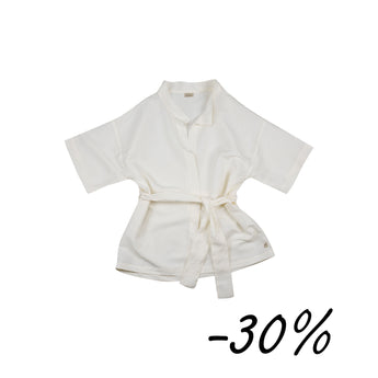 31 Kimono in cotone-lino-seta -  Maestrale S18 Donna