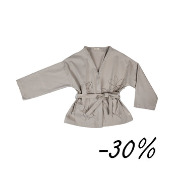 37 Giacchina kimono dipinta a mano - Refolo S06 Donna