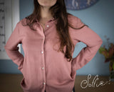 29 Camicia manica lunga in lana-seta  - Corolla S17 Donna