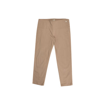 40 Pantalone capri in rasatello elasticizzato -  Bocciolo S10 Donna