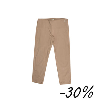 40 Pantalone capri in rasatello elasticizzato -  Bocciolo S10 Donna