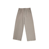 39 Pantalone palazzo in cotone elasticizzato -  Bocciolo S08 Donna