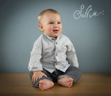19 Camicia manica lunga in cotone -  Respiro S14-B