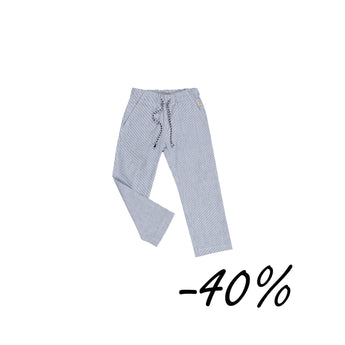 18 Pantalone coulissato rigato - Libeccio S23