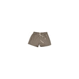 03 Shorts in cotone-lino cacao -  Folata S04-B