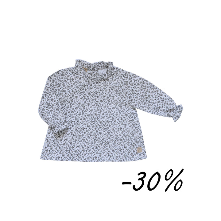 04 Camiciola in cotone fiorellini -  Brezza W23