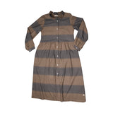 13 Abito lungo in cotone garzato -  Romantico W14 Donna