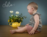 03 Camiciola in popeline stampa liberty - Brezza S16