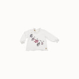 09 T-shirt manica lunga con rouche - Carezza W21-B