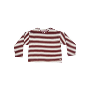 39 T-shirt manica lunga righe - Petalo W04 Donna